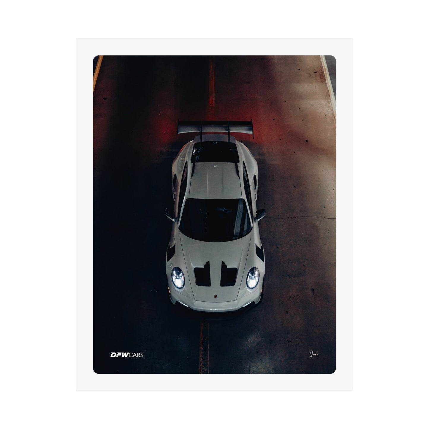Porsche 992 GT3RS Poster