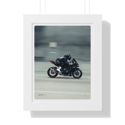 Yamaha R1 Framed Poster