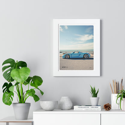 Porsche Carrera GT Framed Poster