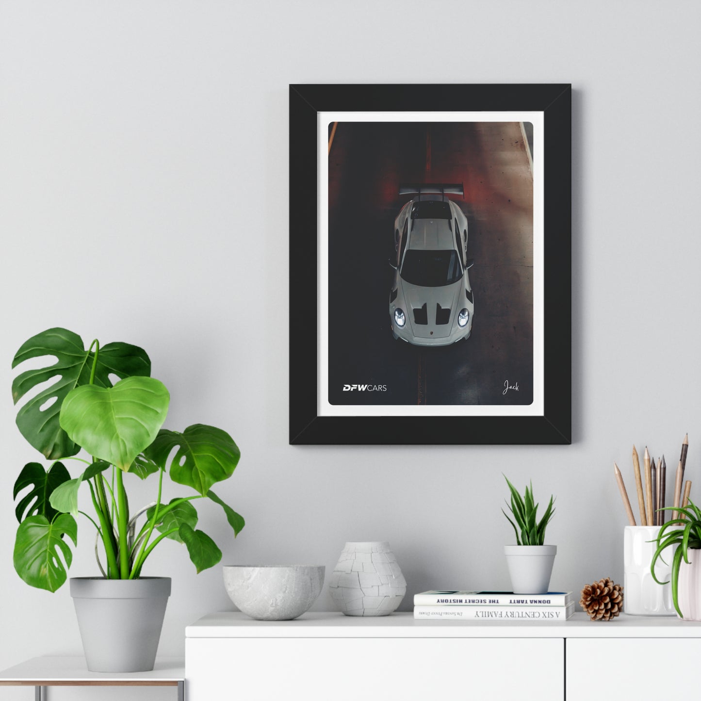 Porsche 992 GT3RS Framed Poster
