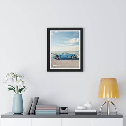 Porsche Carrera GT Framed Poster