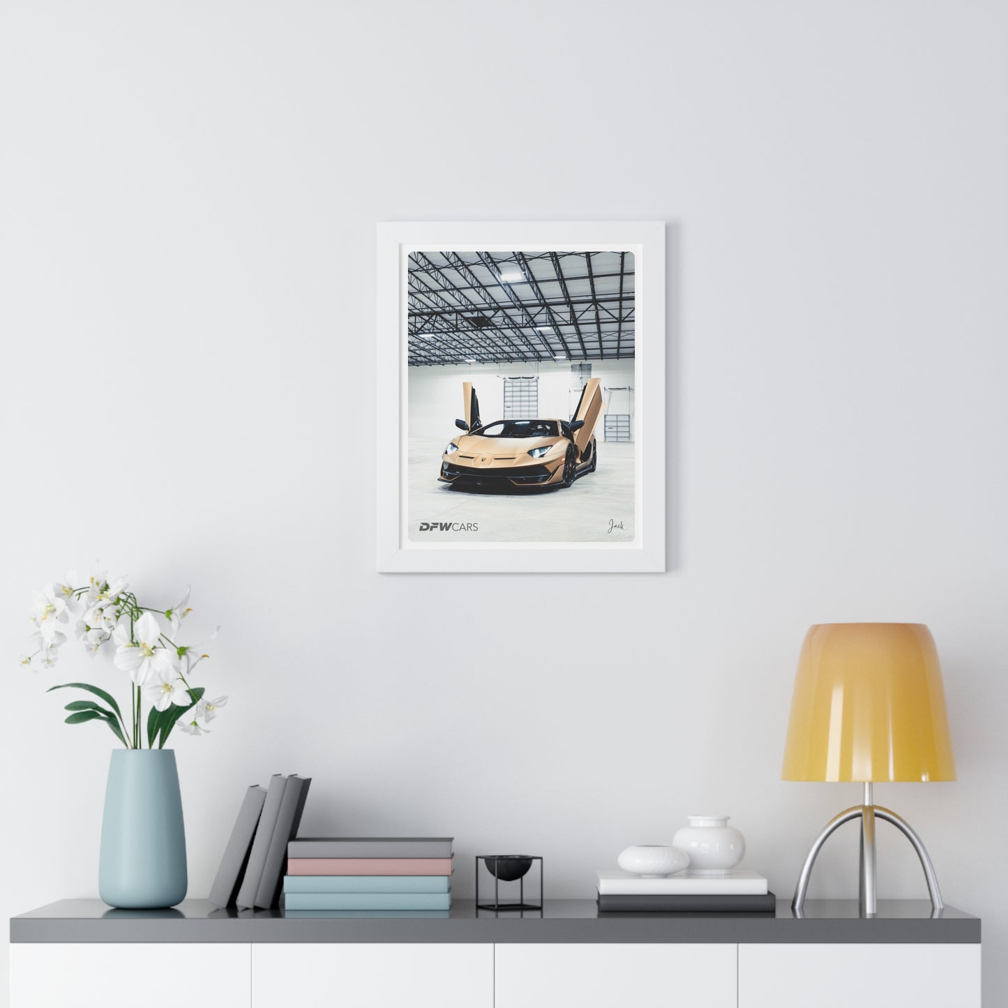 Aventador SVJ Framed Poster