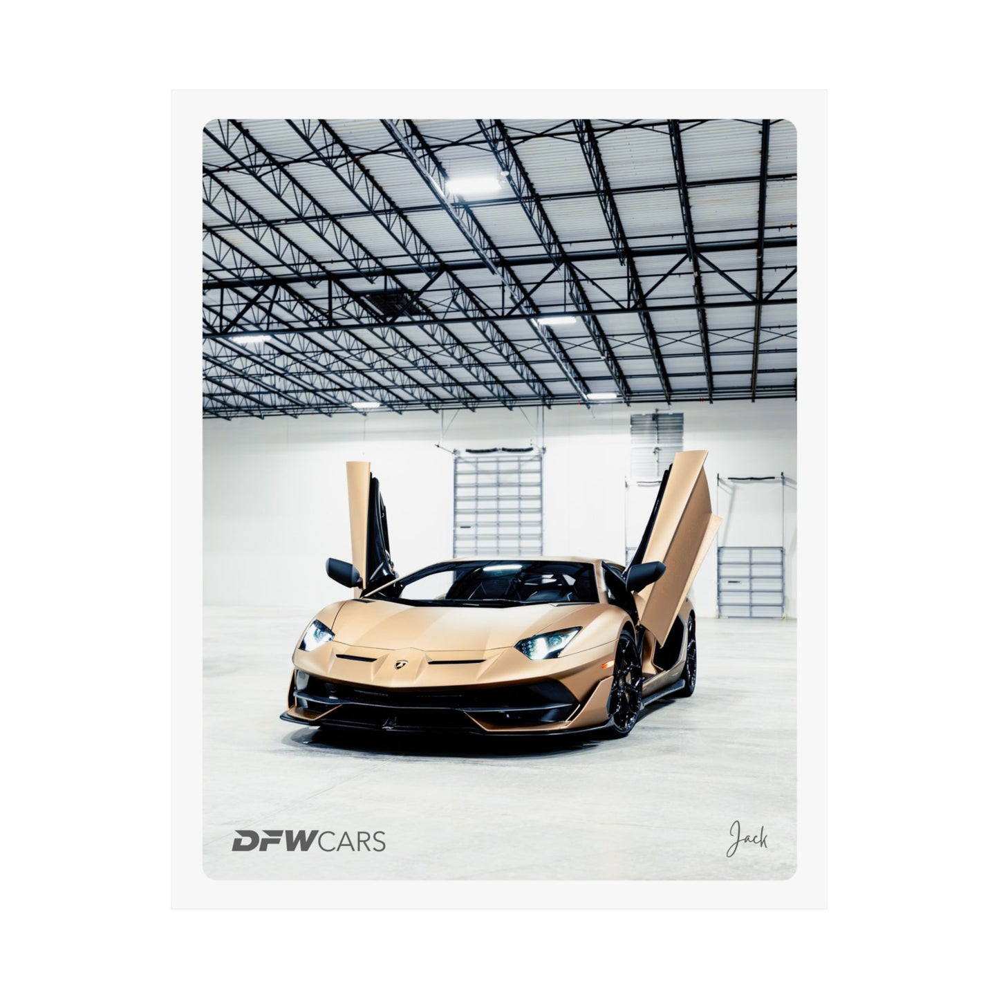 Aventador SVJ Poster