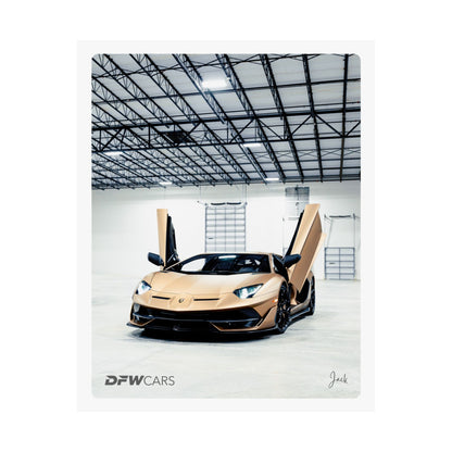 Aventador SVJ Poster