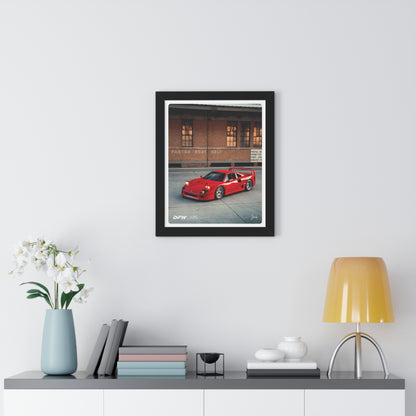 Ferrari F40 Framed Poster