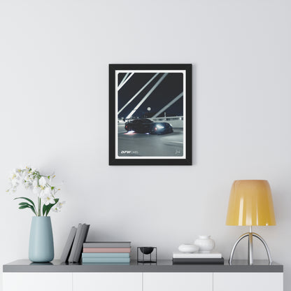 Quiet Racing's Calvo Viper Framed Poster