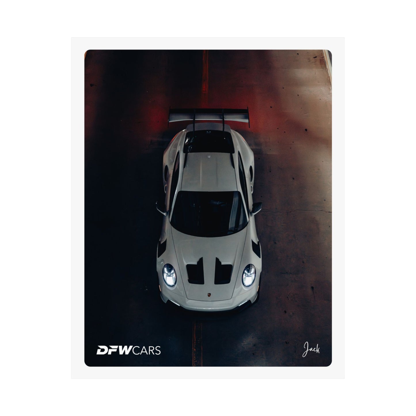 Porsche 992 GT3RS Poster