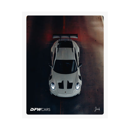 Porsche 992 GT3RS Poster