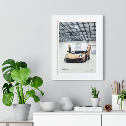 Aventador SVJ Framed Poster