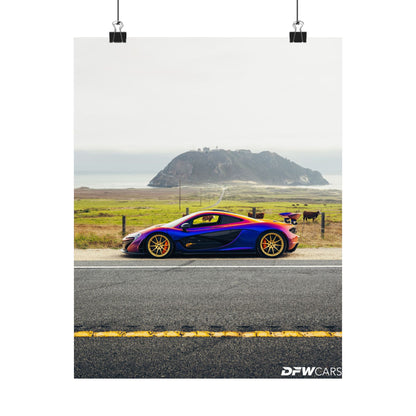 McLaren P1 Car Week Poster