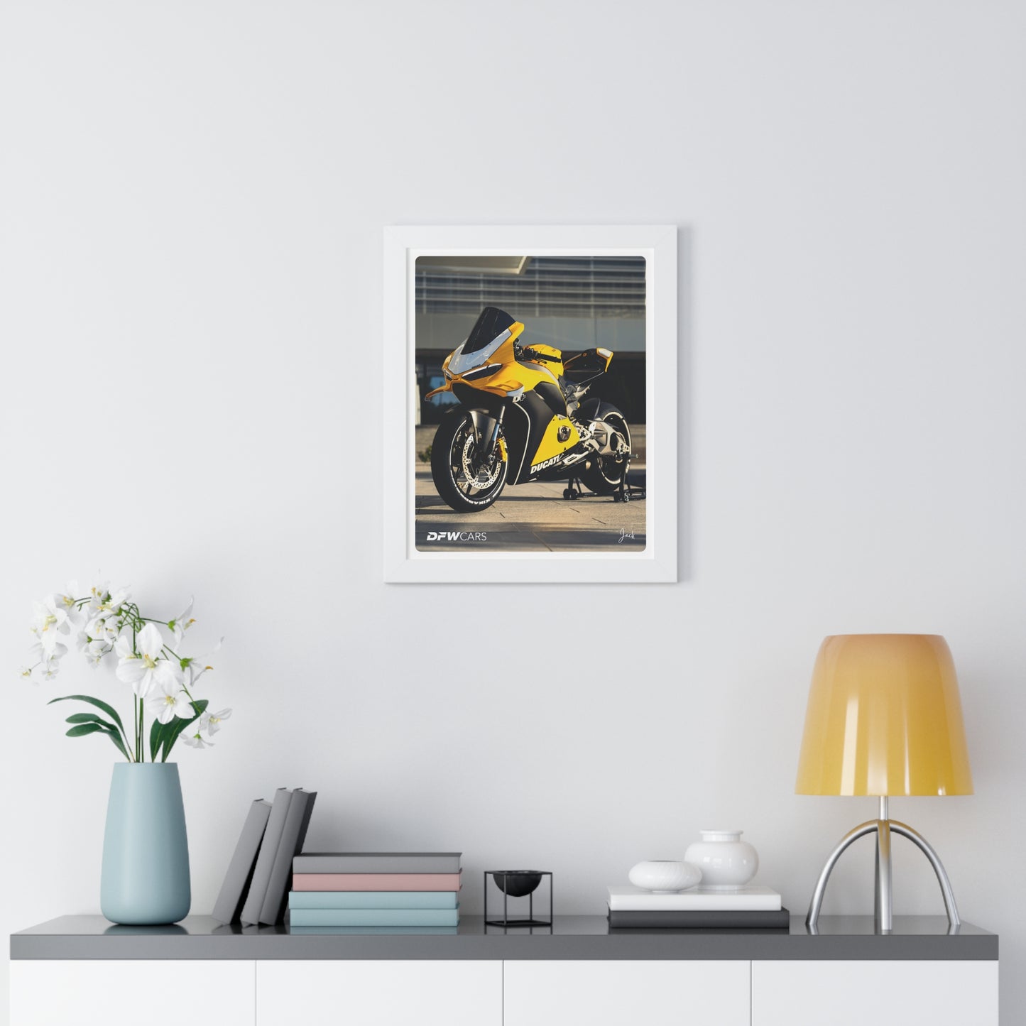 Ducati Panigale V4 Framed Poster