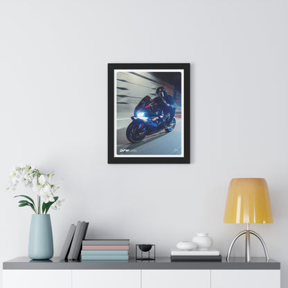 BMW M1000RR Framed Poster