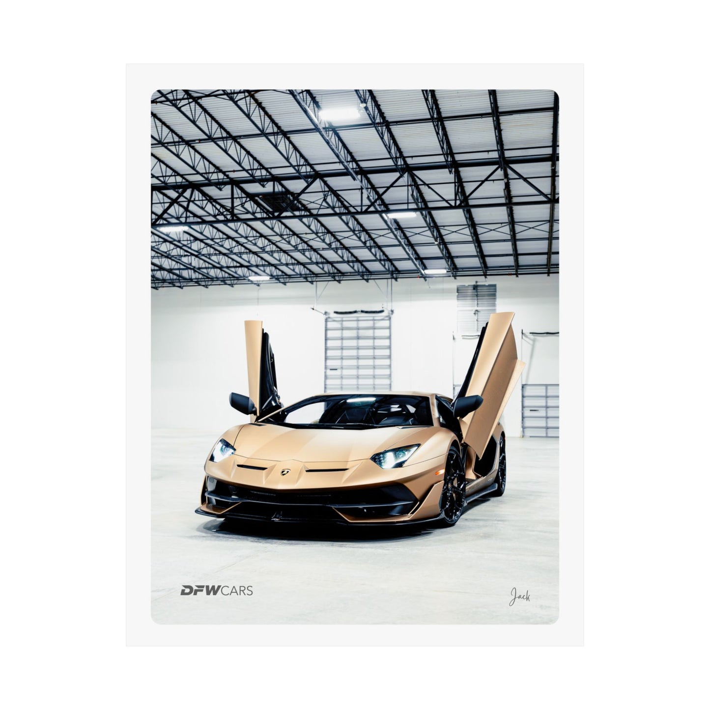 Aventador SVJ Poster