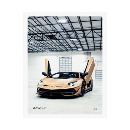 Aventador SVJ Poster