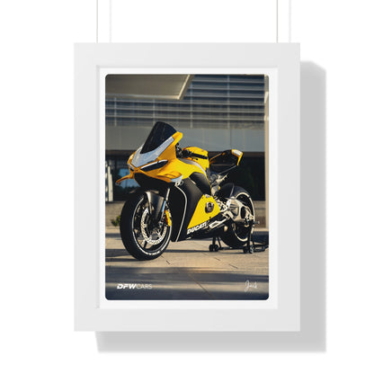 Ducati Panigale V4 Framed Poster