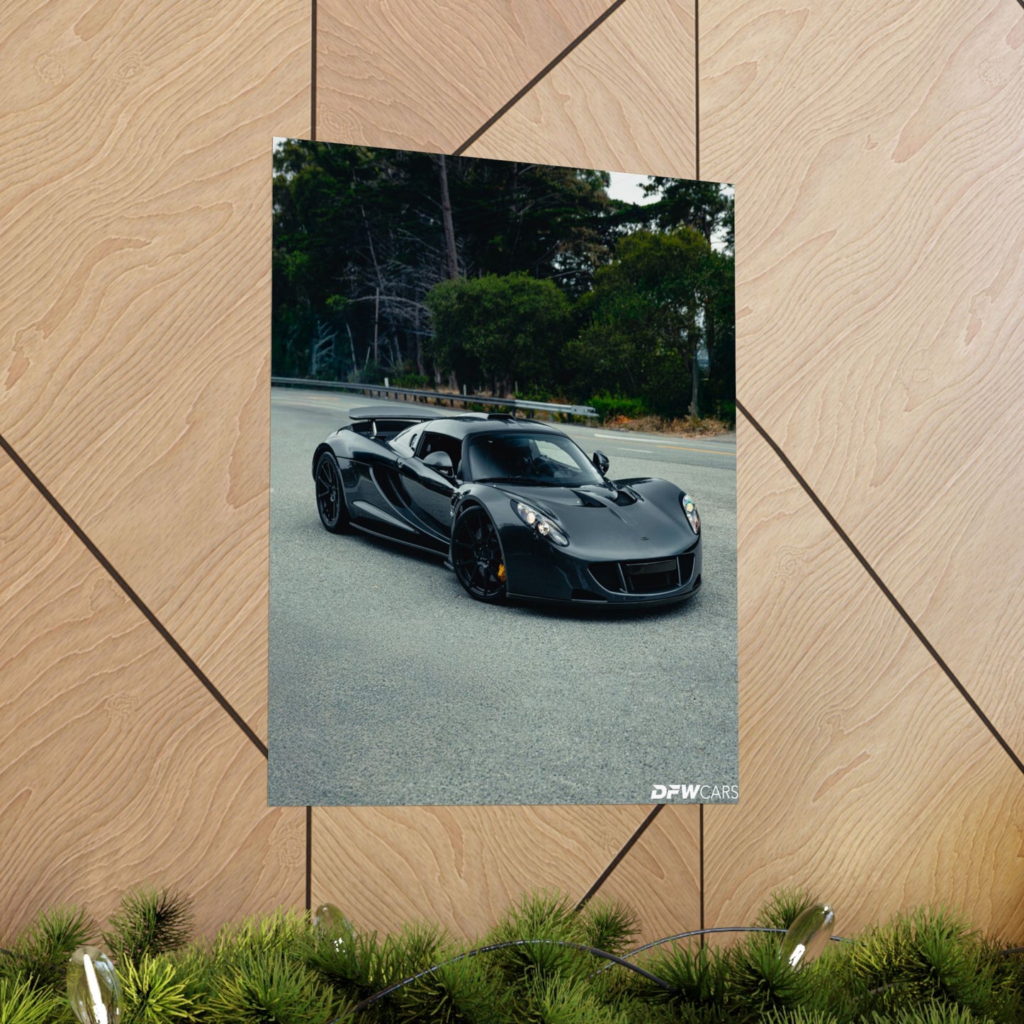 Hennessey Venom GT Car Week Poster