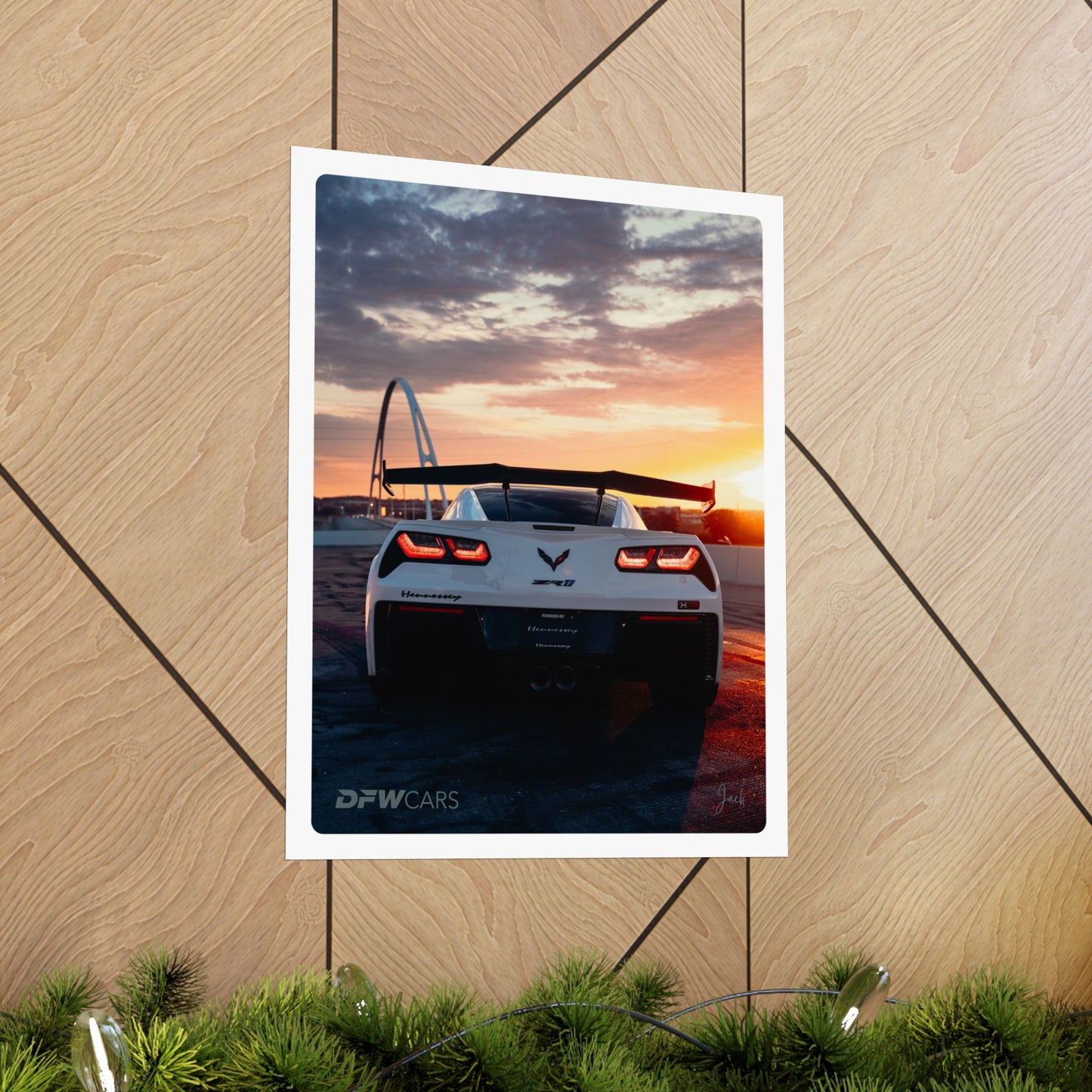 Hennessy C7 ZR1 Poster