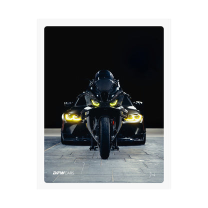 BMW M1000RR x G80 M3 Poster