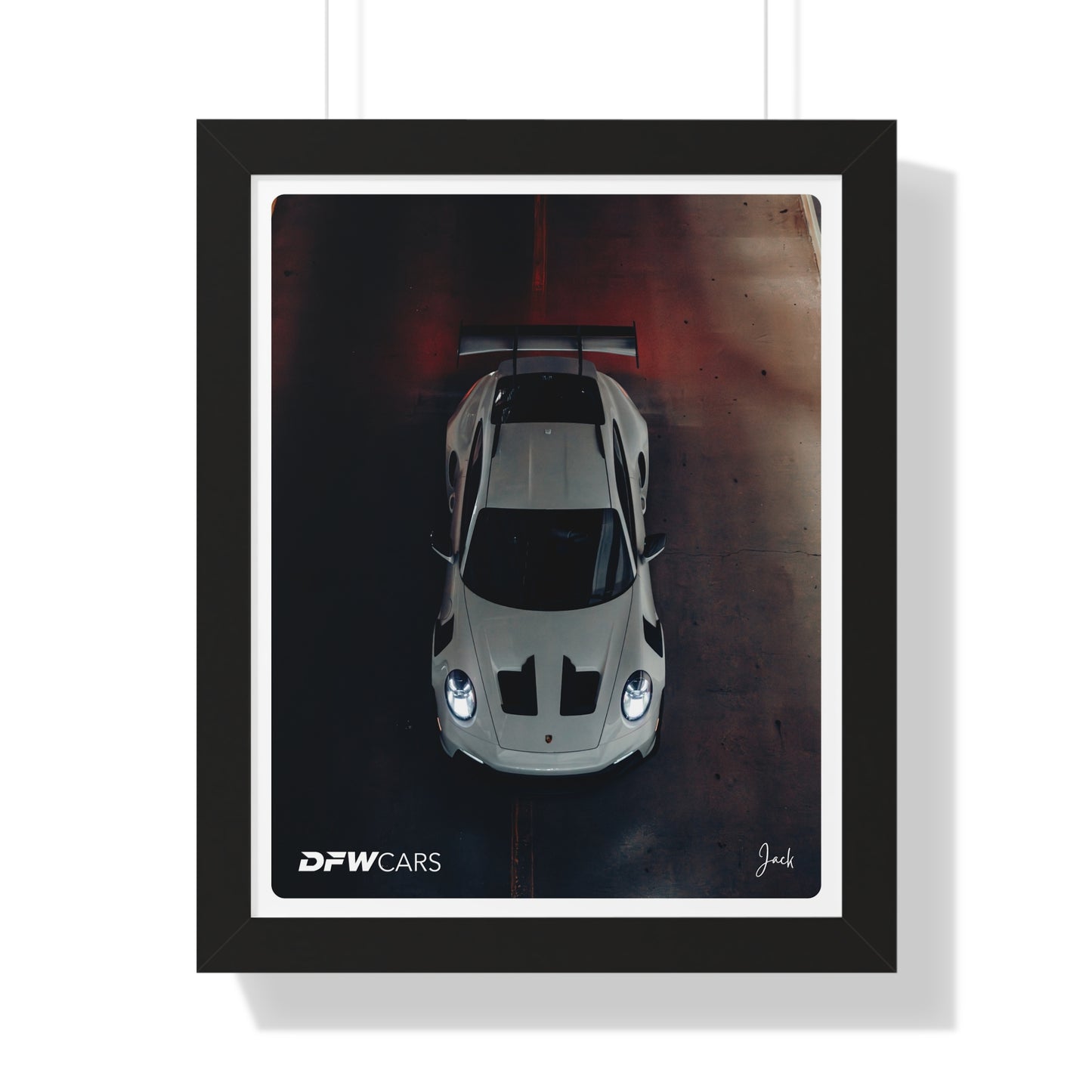 Porsche 992 GT3RS Framed Poster