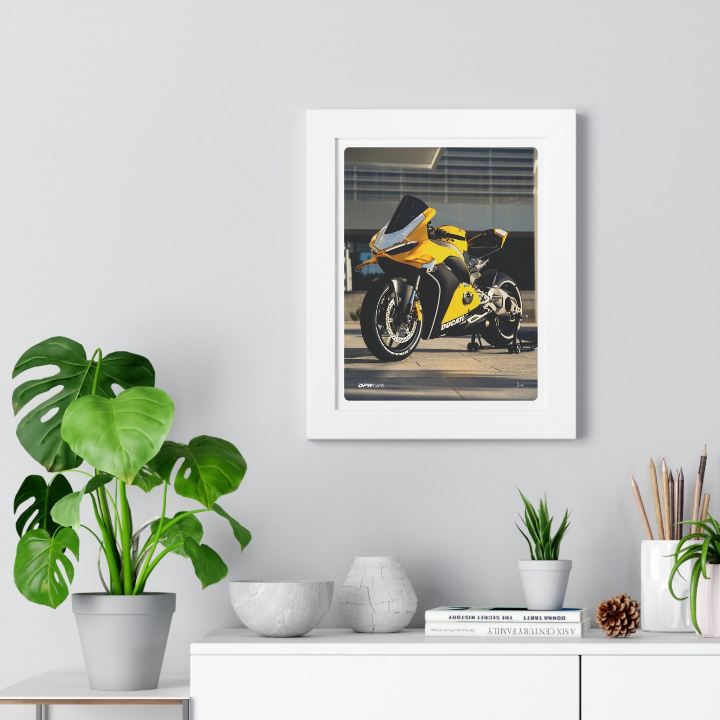 Ducati Panigale V4 Framed Poster