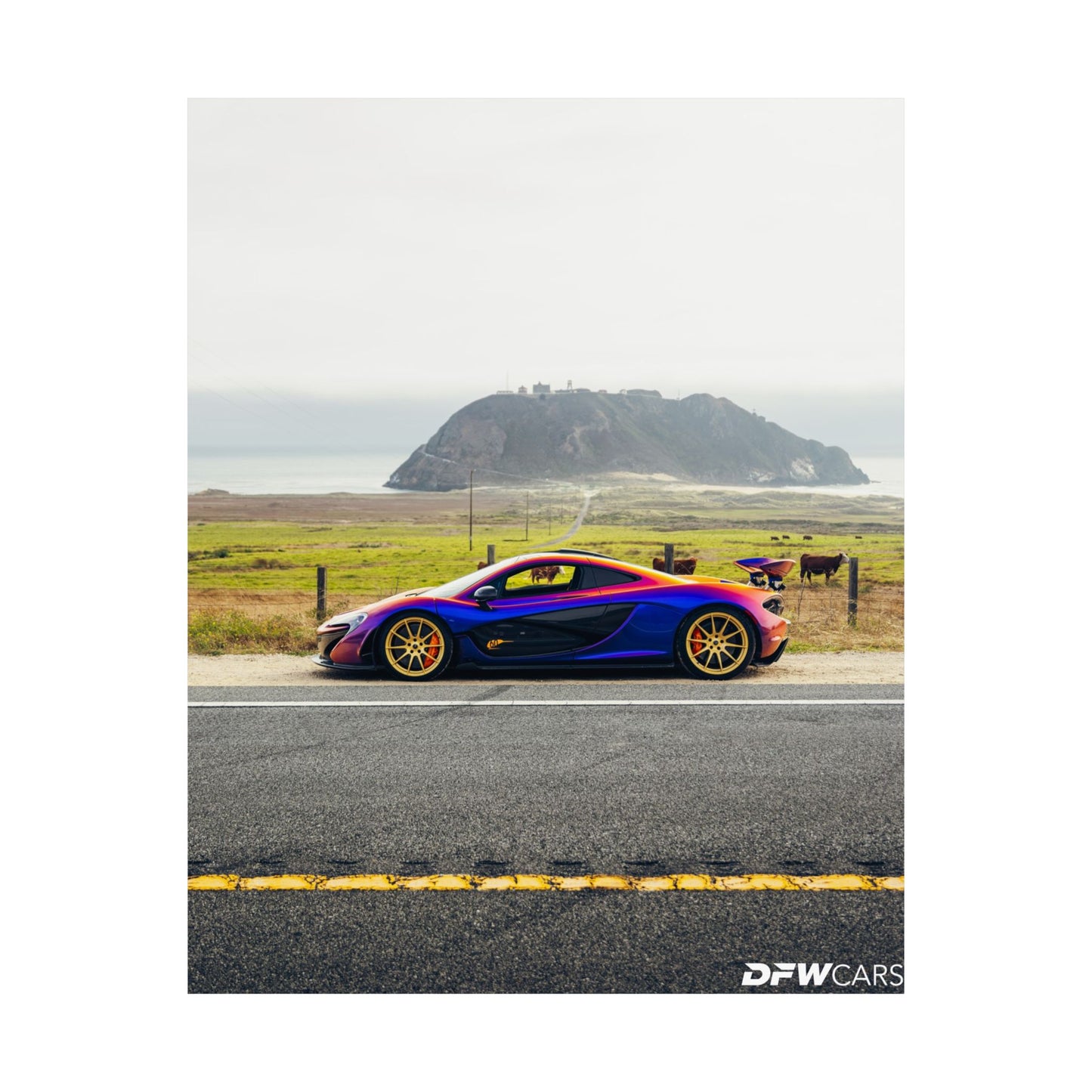 McLaren P1 Car Week Poster