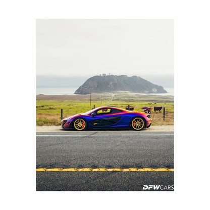McLaren P1 Car Week Poster