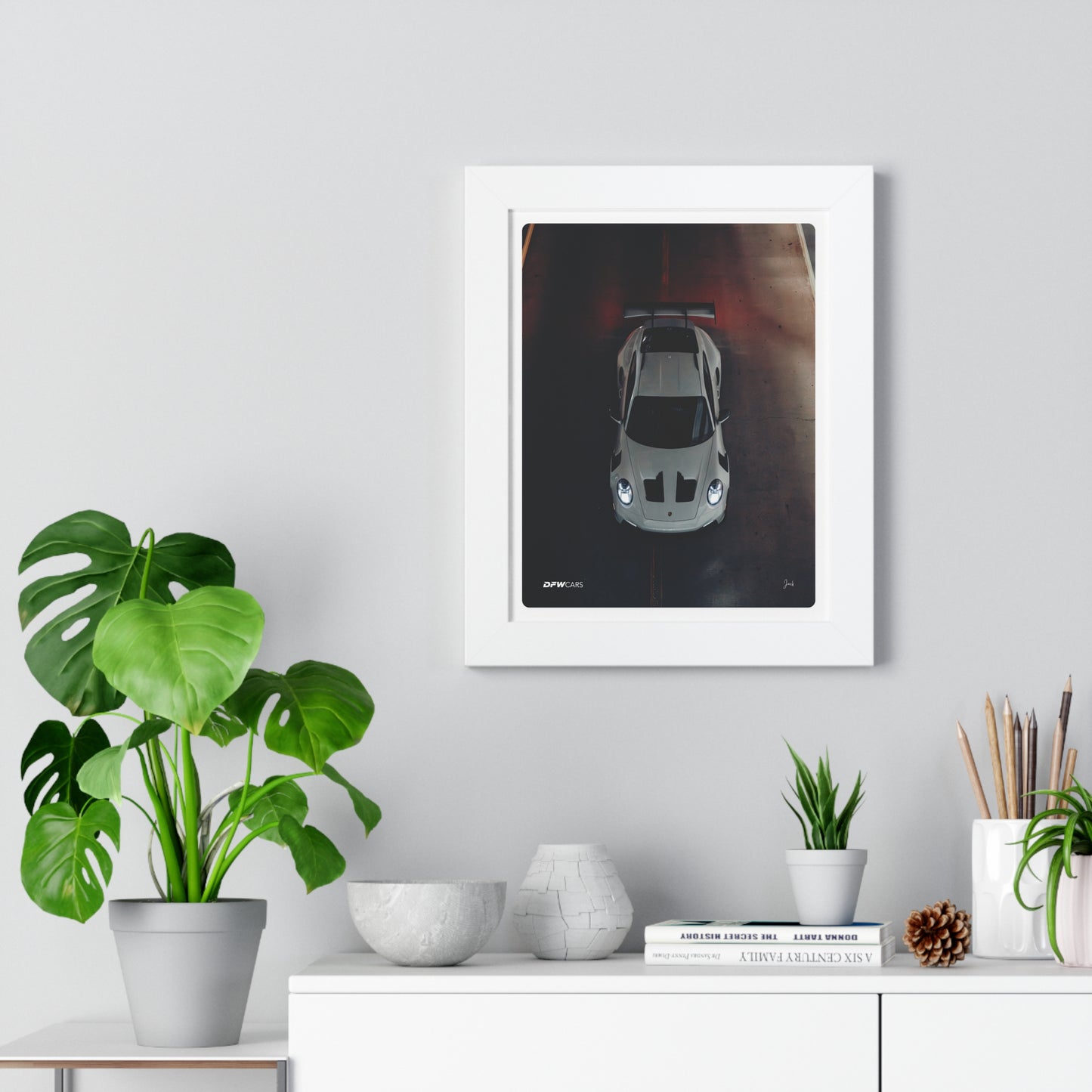 Porsche 992 GT3RS Framed Poster