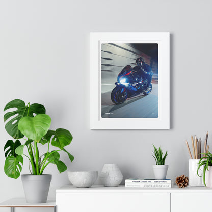 BMW M1000RR Framed Poster