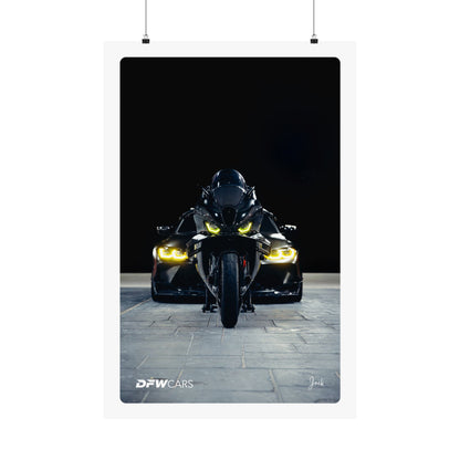 BMW M1000RR x G80 M3 Poster