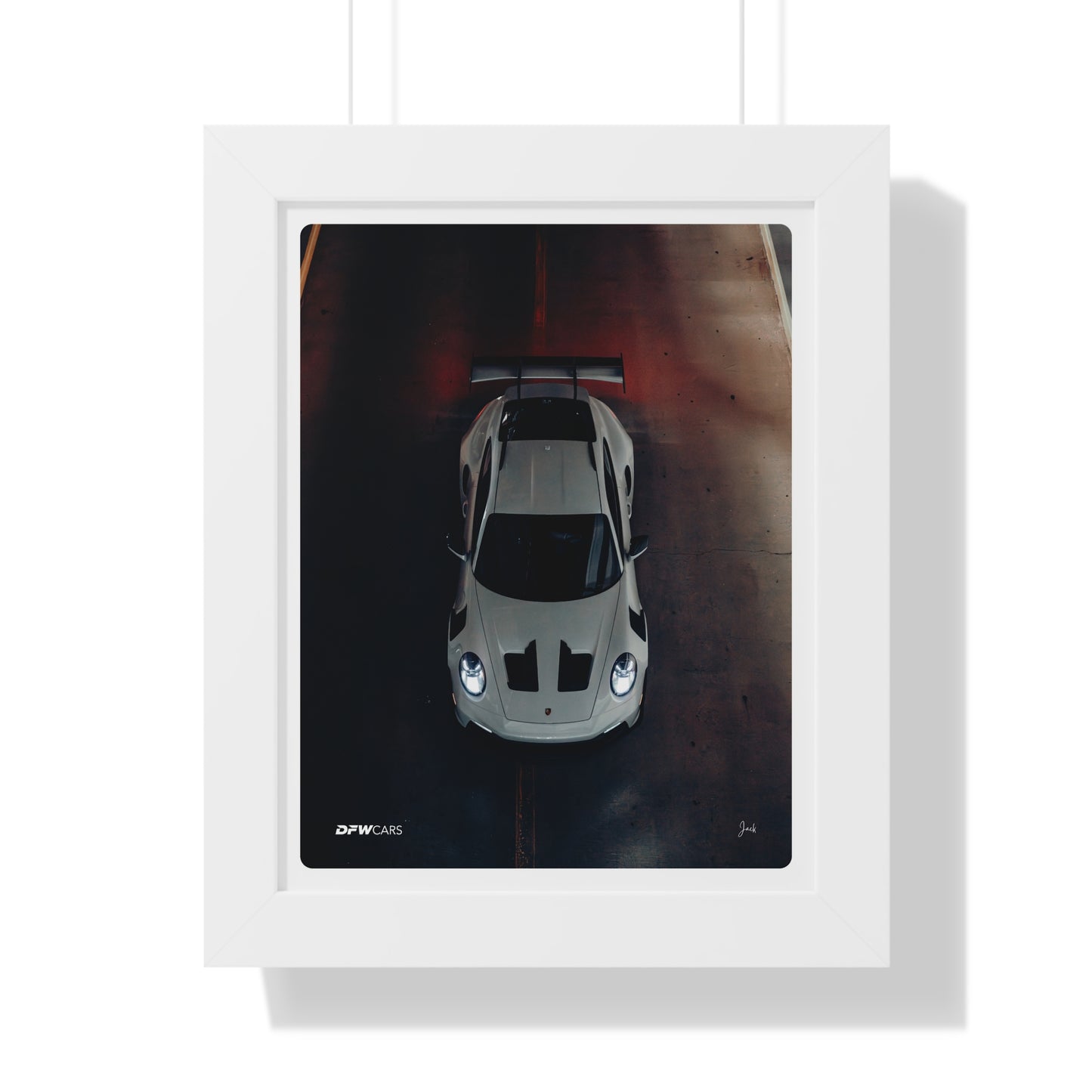 Porsche 992 GT3RS Framed Poster