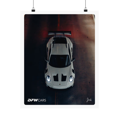 Porsche 992 GT3RS Poster