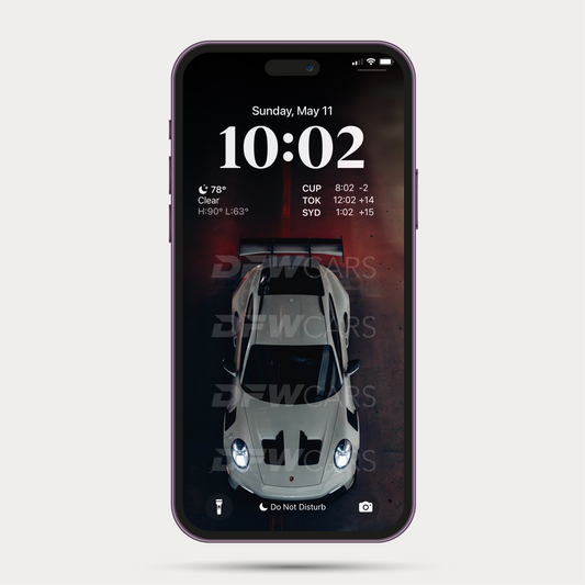 Porsche 992 GT3RS Phone Wallpaper Digital Download